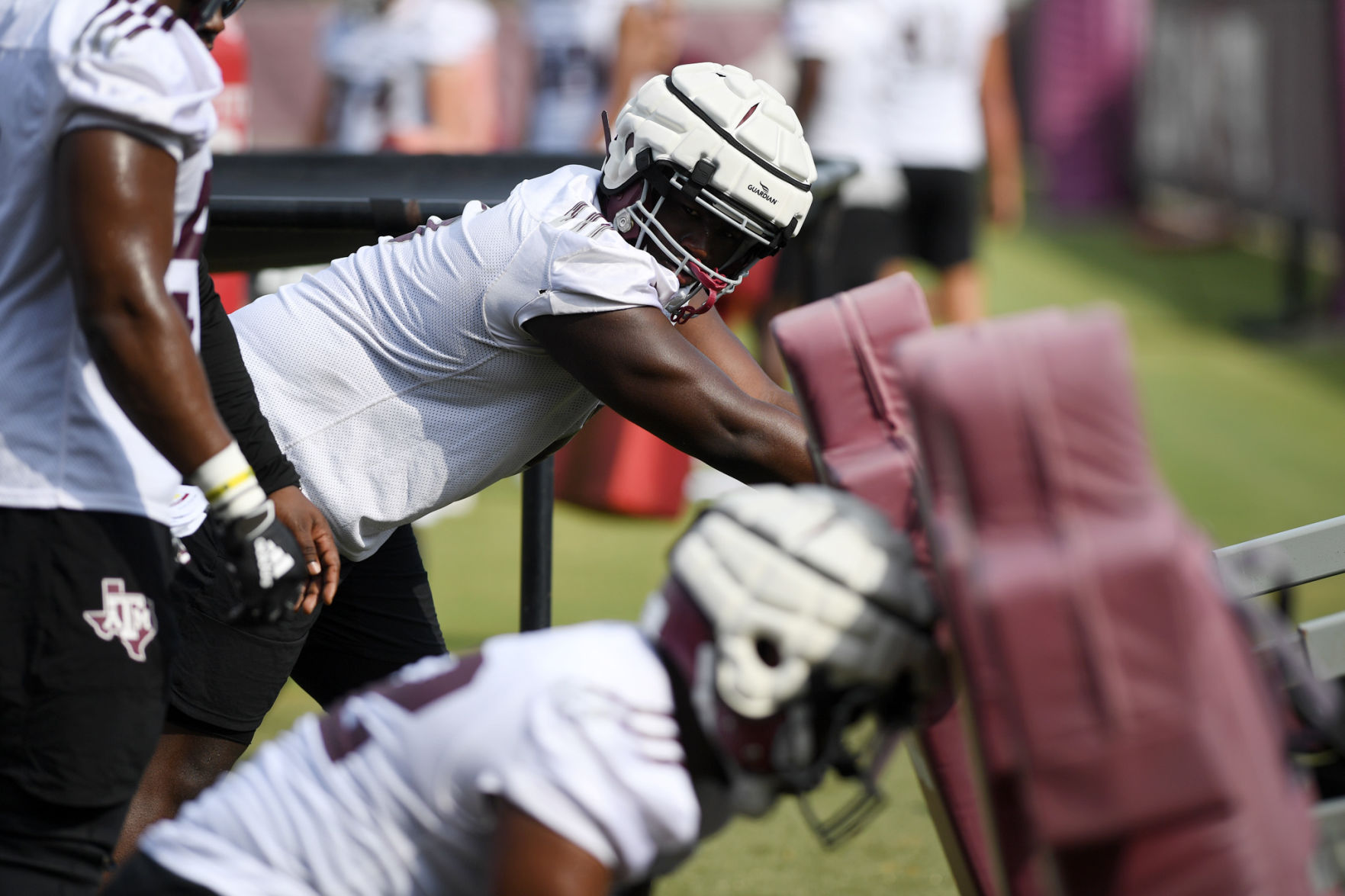 Texas A&M football practice